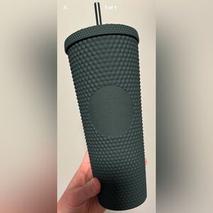 Brand New Dark Green Venti Studded Starbucks Tumbler From Indonesia